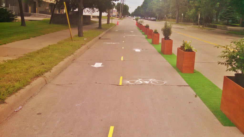 Fairview Temporary Cycle Track