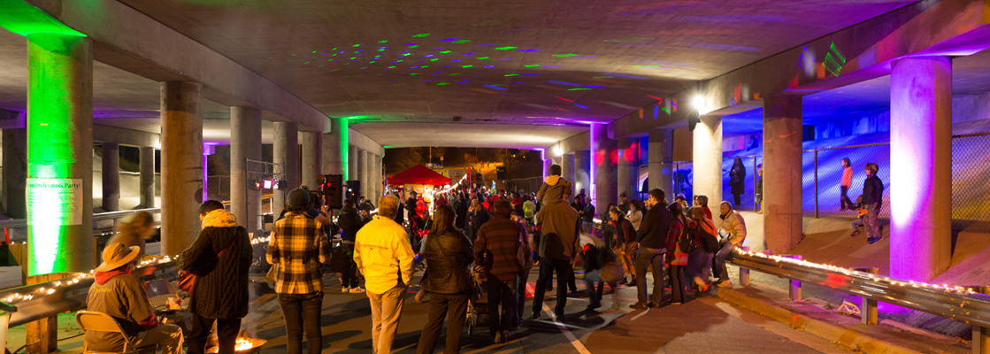Photo Gallery: Fairview Underpass Party